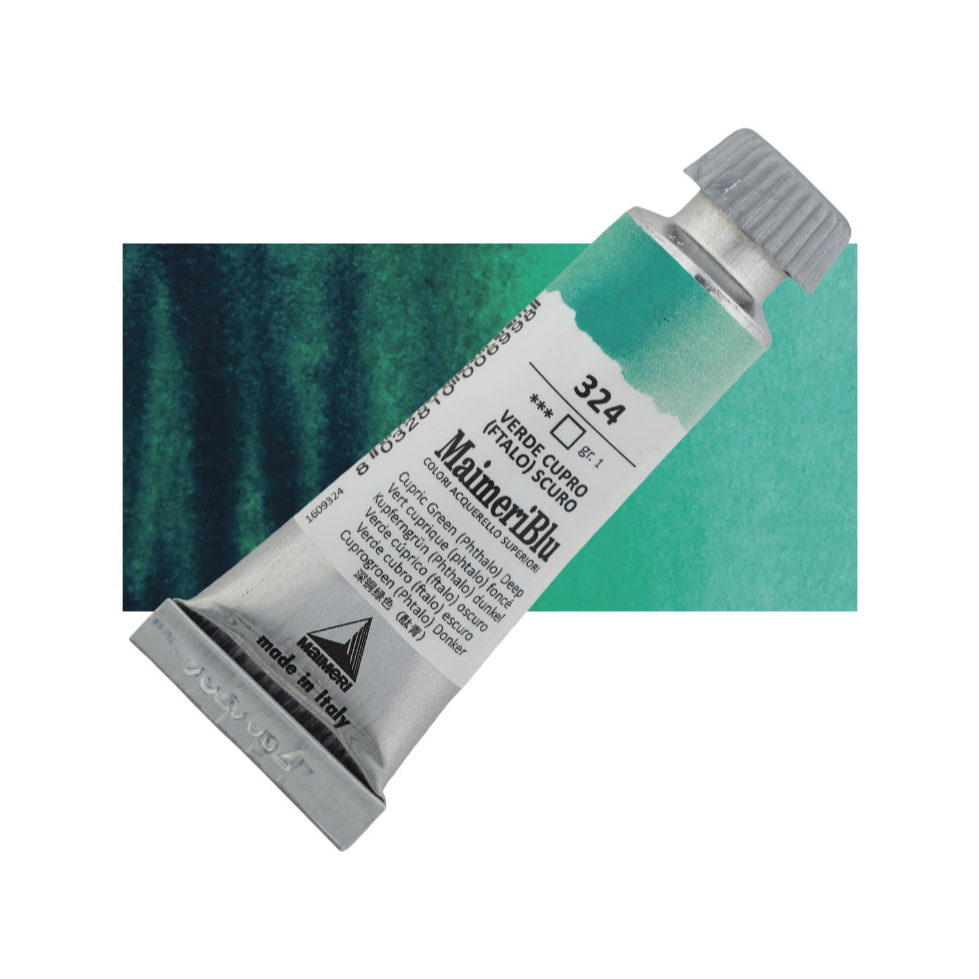 

Cat Air Lukis Maimeri Blu Watercolour 12ml MaimeriBlu Cupric Green Phthalo Deep 324 M1609324 - PC