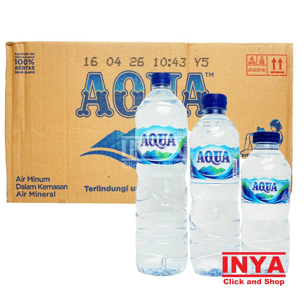 

Aqua Air Mineral dalam Kemasan BOX - Water
