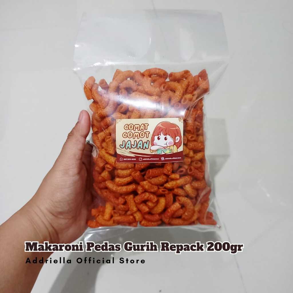 

ADDRIELLA Makaroni Pedas Manis 200gr