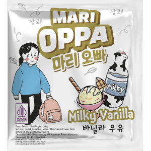 

MARI OPPA MILKY VANILA RENTENG MINUMAN SUSU KOREA 1 RENTENG ISI 10 SACHET