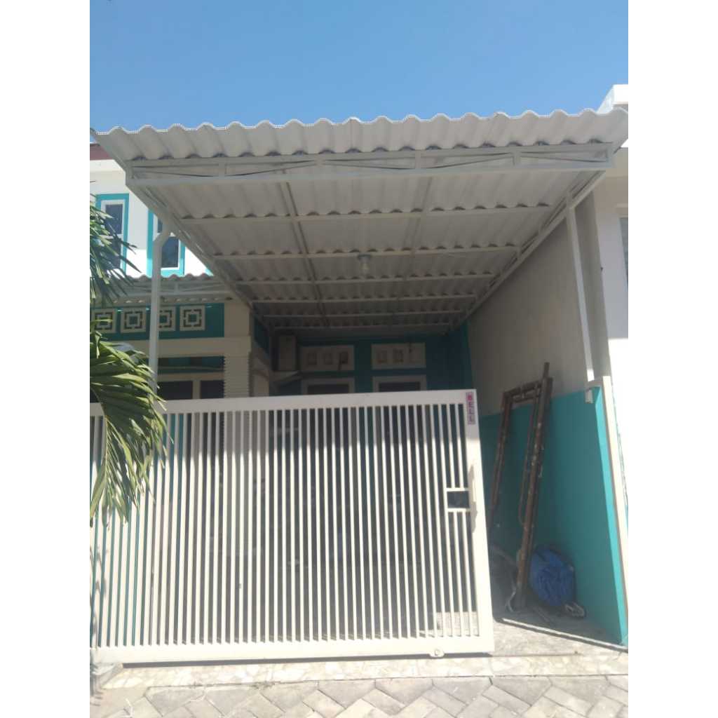 kanopi upvc double layer