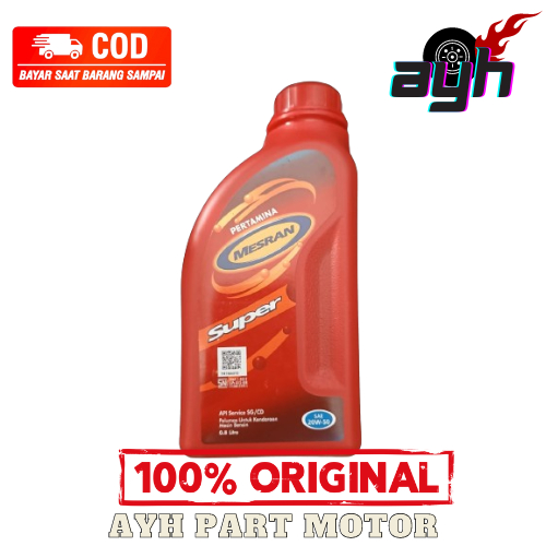 Oli mesran super 4T/20W-50/oli motor