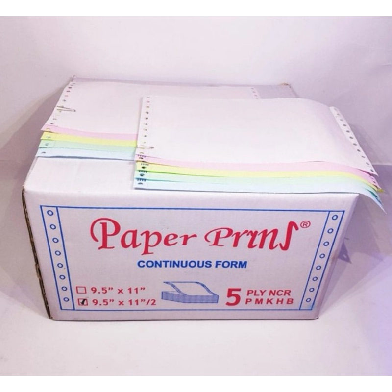 

CONTINUOUS FORM (9,5x11) 5:2PLY