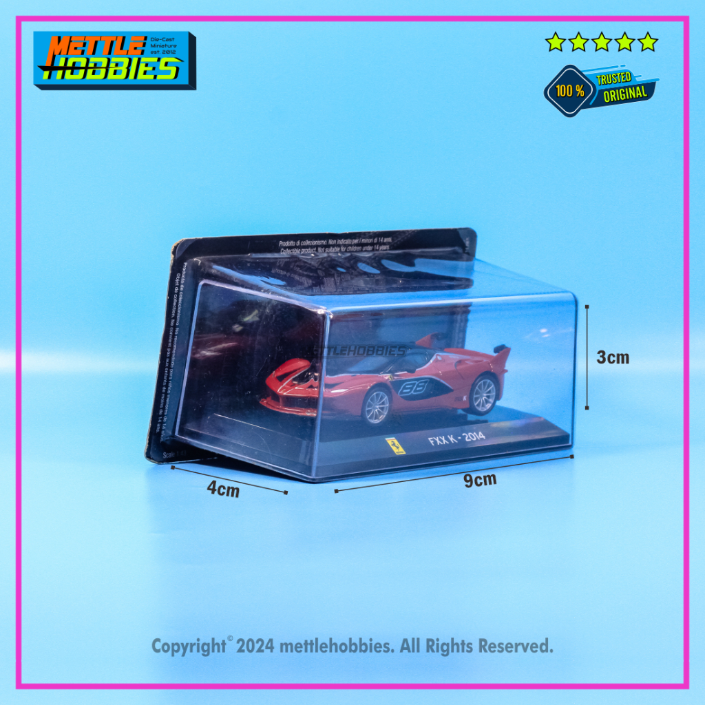 Altaya De Agostini Ferrari FXX-K 2014 Diecast Miniatur Mobil 1:43