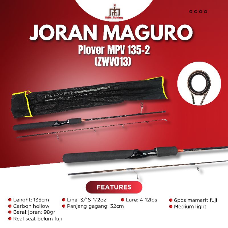 JORAN MAGURO PLOVER MPV | JORAN MAGURO PLOVER MPV | Alat Pancing | Joran Pancing