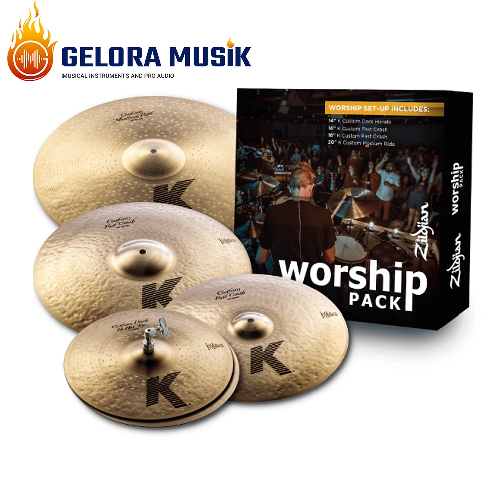 Cymbal Zildjian K Custom Worship  5-Cymbal Set KC0801W