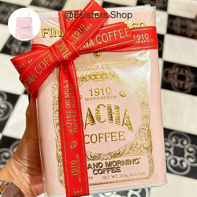 

BACHA COFFEE Milano Morning Coffee Ground Whole Beans KOPI GIFT BOX