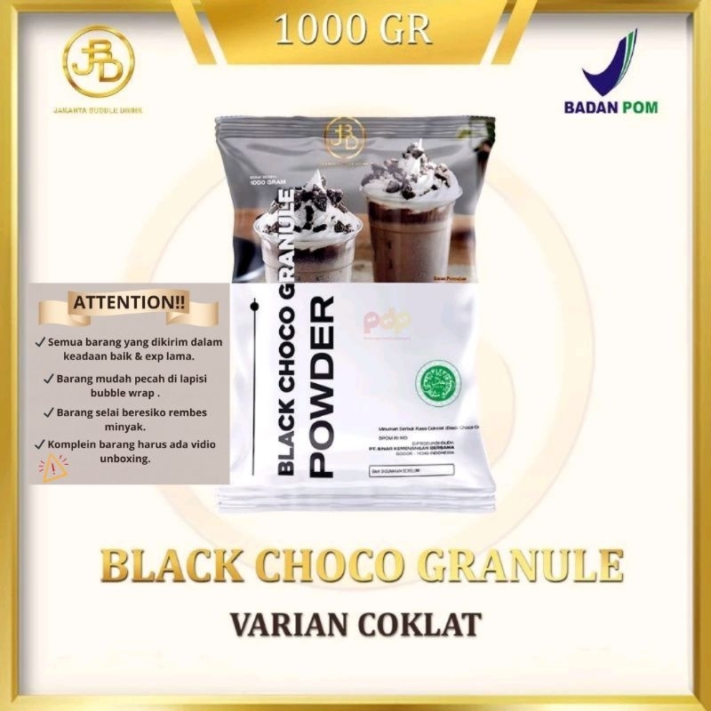 

JBD Bubuk Minuman Black Choco Granule 1kg / Chocooreo