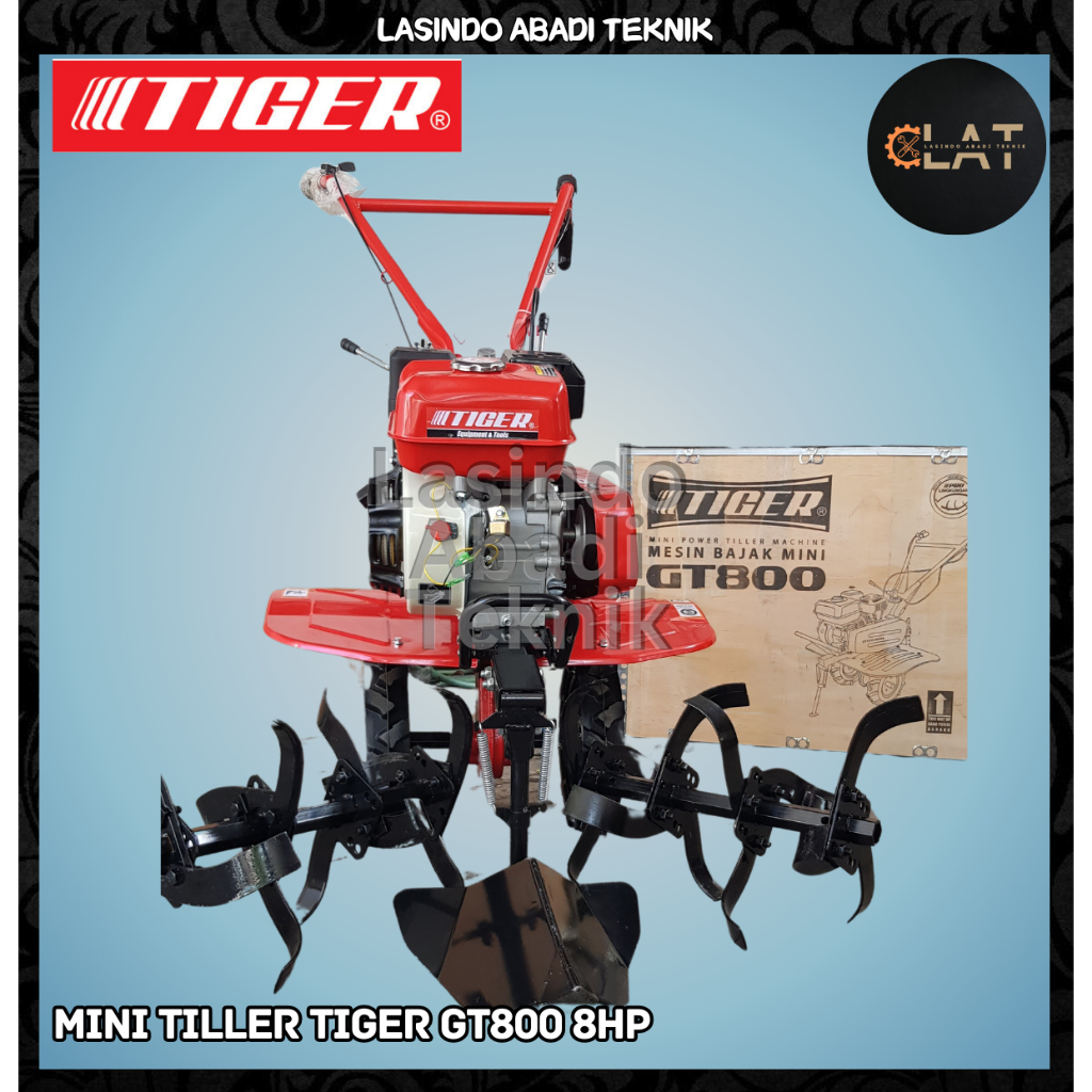 TRAKTOR MINI TIGER GT800 CULTIVATOR MINI TRAKTOR TILLER TIGER GT 800