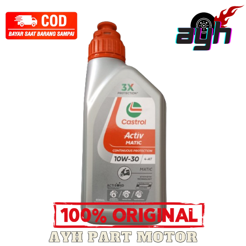 Oli castrol matic/10W-30/oli motor matic