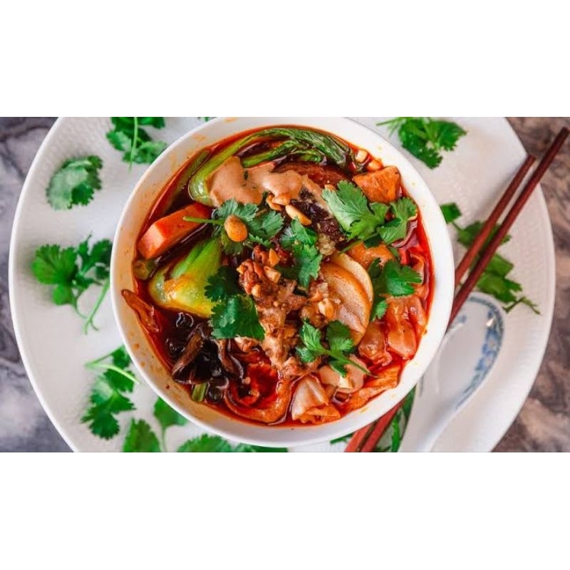 

Maknyuss1 Dou Ban Jiang 50Gr Chinese Board Bean Paste Sichuan Broad Beans Chili Doubanjiang Spicy