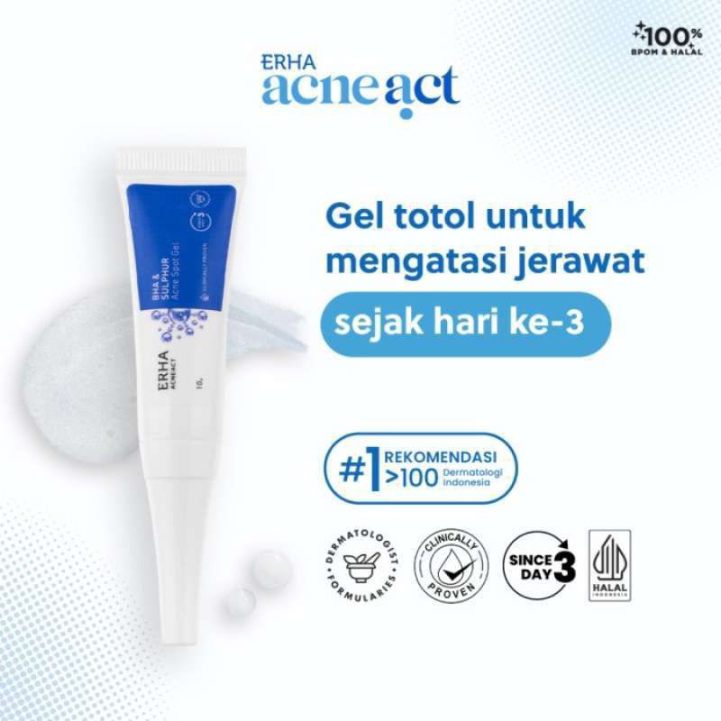 ERHA ACNEACT Acne Spot Gel 10g/ Obat totol jerawat