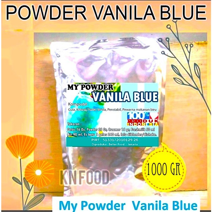 

Powder Vanilla Blue Regular