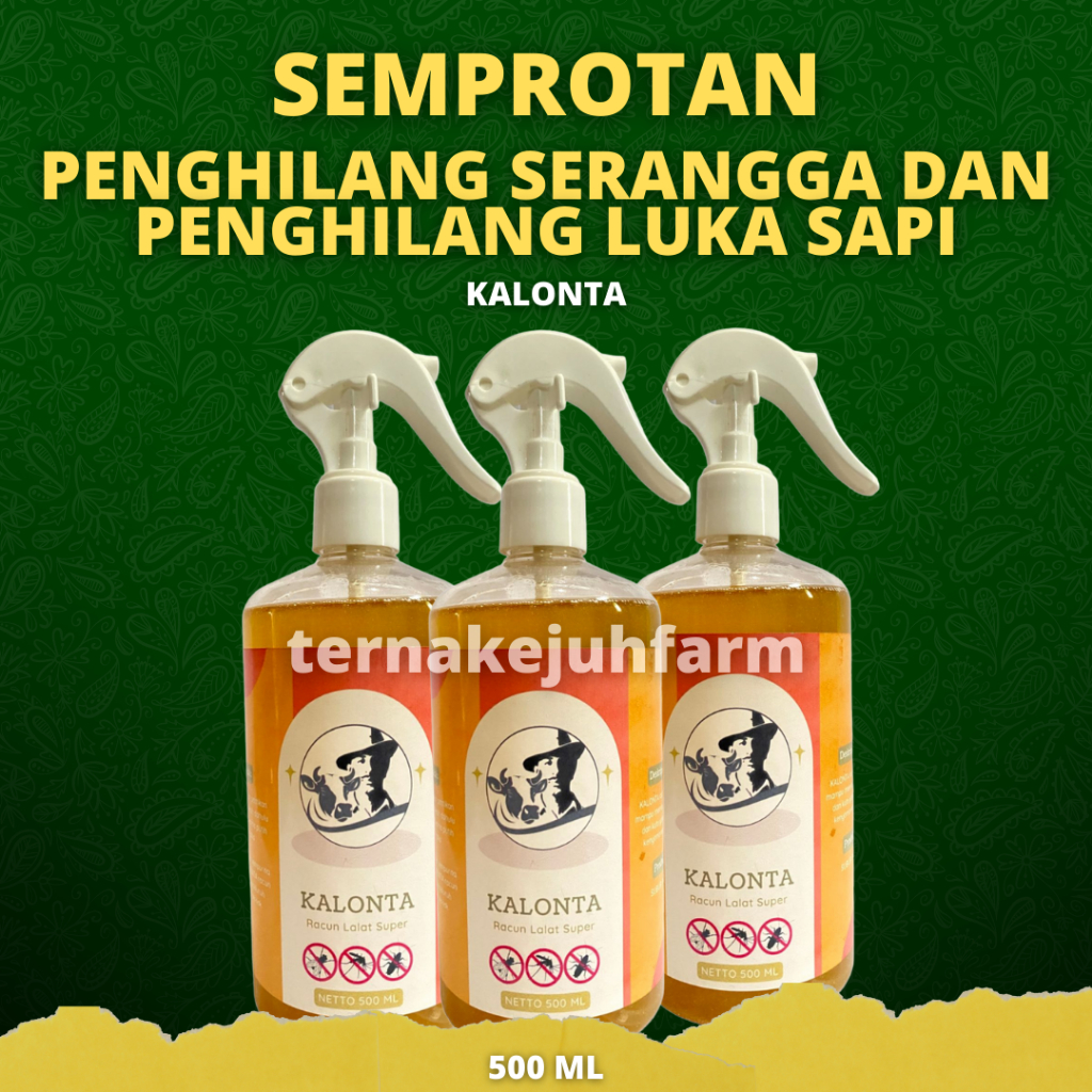 Obat pembasmi lalat pitak untuk sapi dan kambing 600 ML | RACUN LALAT | OBAT LALAT SAPI RACUN | SAPI