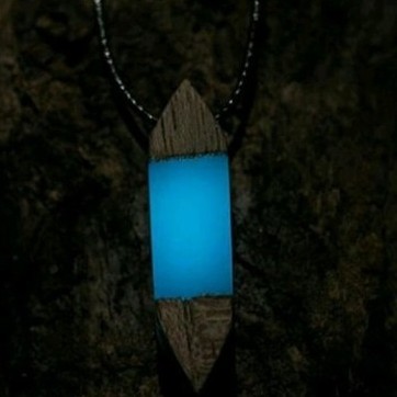 Kalung Ammossi Nature Pendant Padar - Brown