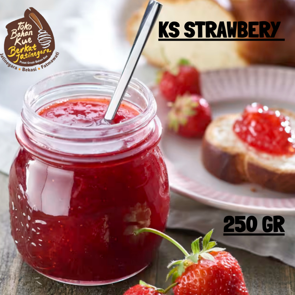 

KS STRAWBERRY ( SELAI STRAWBERRY) KEMASAN 250 gr