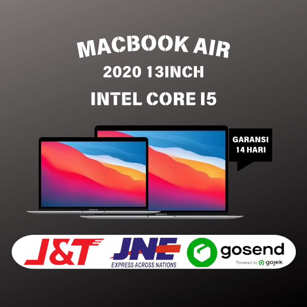 Macbook Air 2020 13Inch Intel Core i5 RAM 8GB SSD 256GB/512GB Second Original