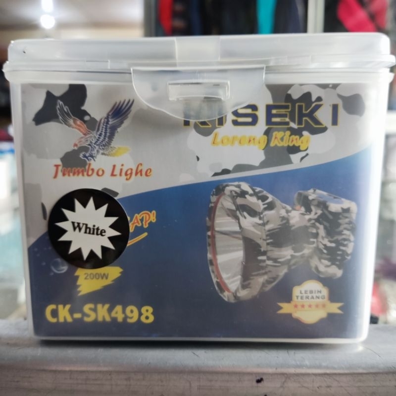 Senter kepala 200w ck-sk498 kiseki
