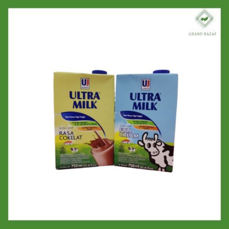 

Ultra Milk UHT Full Cream 750ml