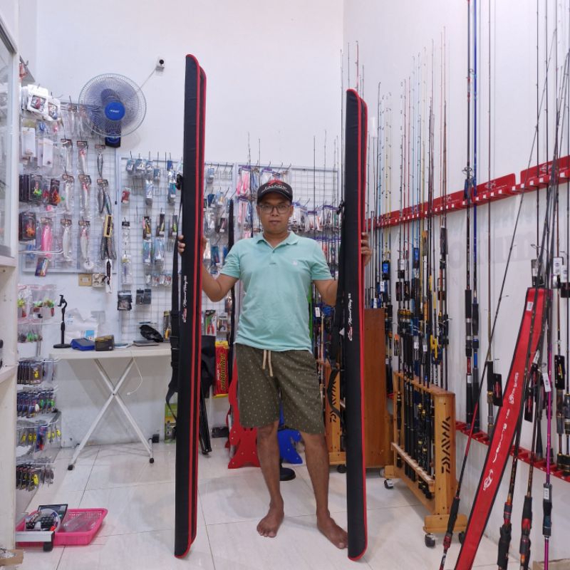 SF Tas Joran Pancing One Piece Rod Pack Hard Case Motoris 185cm 200cm