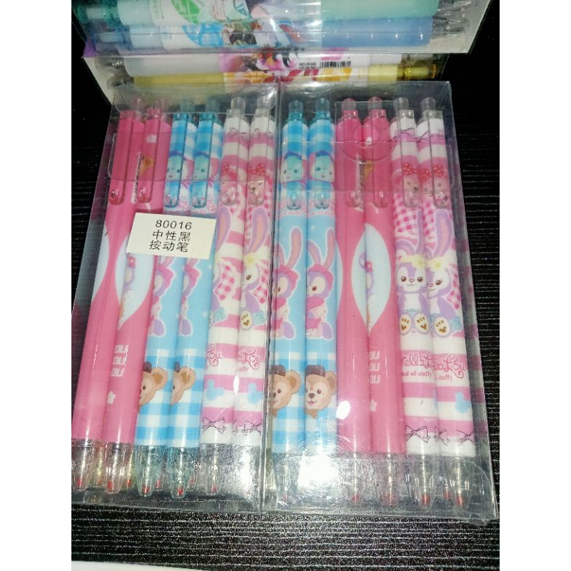 

PULPEN GEL MeEKANIK MOTIF KARTOON LUCU 80016 (1 pa 12 pcs )