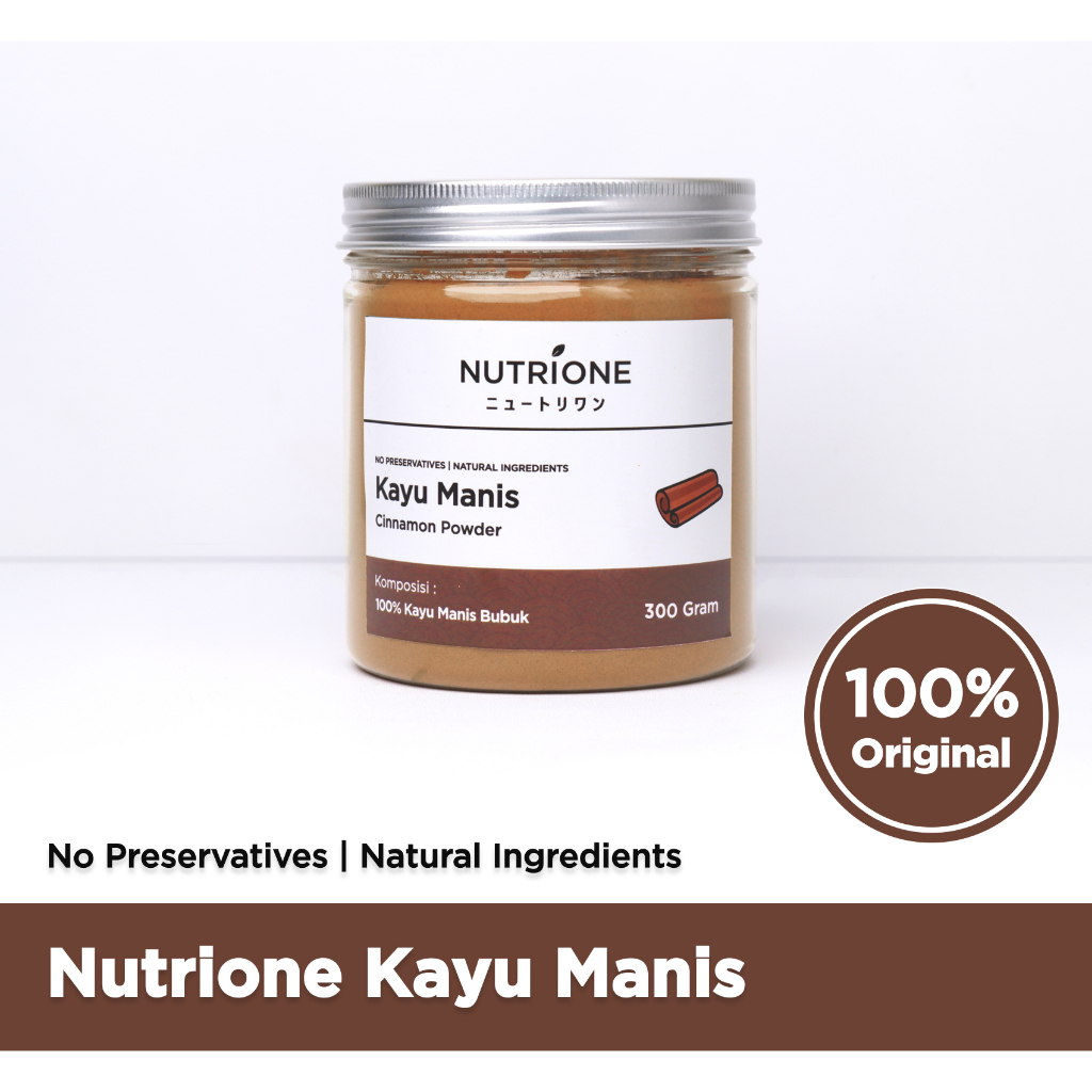 

Kayu Manis Bubuk / Cinnamon Powder Premium Nutrione