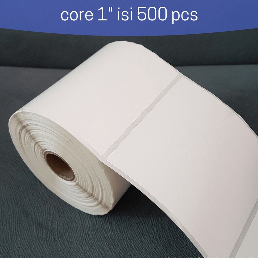 

Diskon Label Barcode Direct Thermal 1x1 mm 1 x 1 core 1 inch isi 5