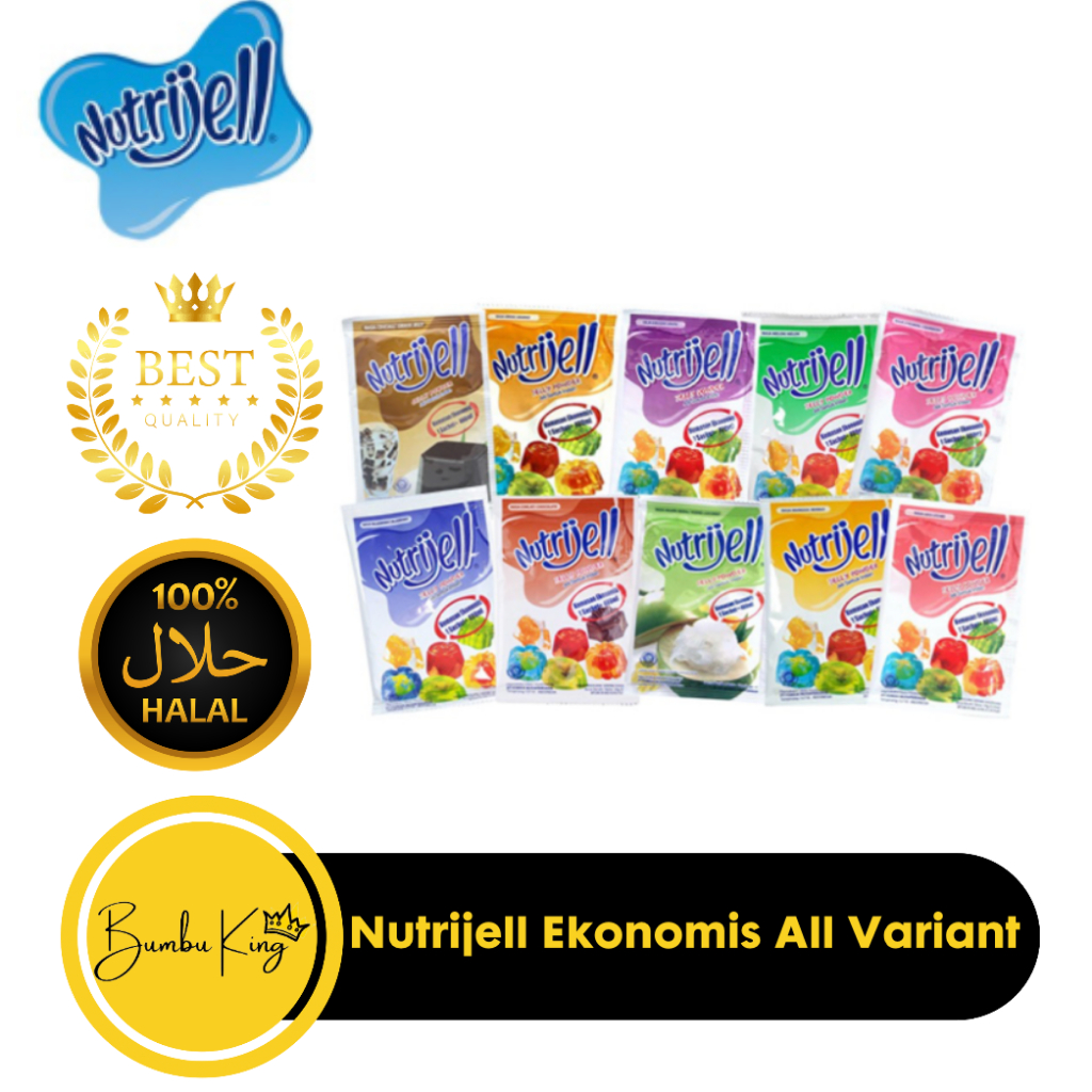 

Nutrijell Ekonomis Jelly Rasa Buah All Variant