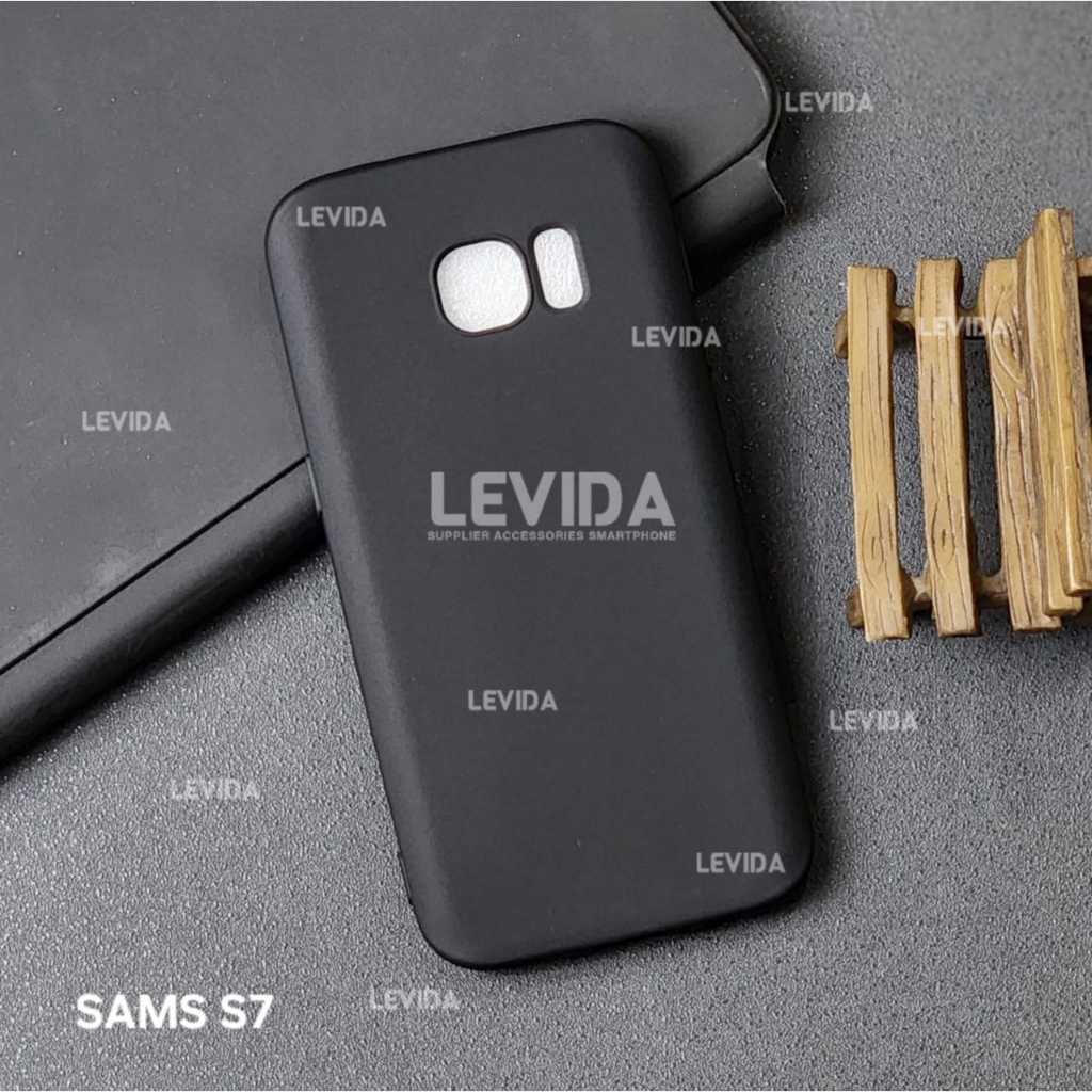 Samsung S7 Samsung S7 Edge Samsung S9 Samsung S9 Plus Softcase Macaron Black Tpu Full Black Protecti