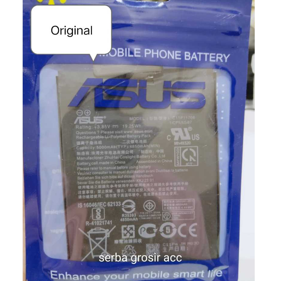 Baterai Original Asus Zenfone Max Pro M1 - ZB601KL - ZB602KL - X00TD - Zenfone Max Pro M2 - ZB631KL 