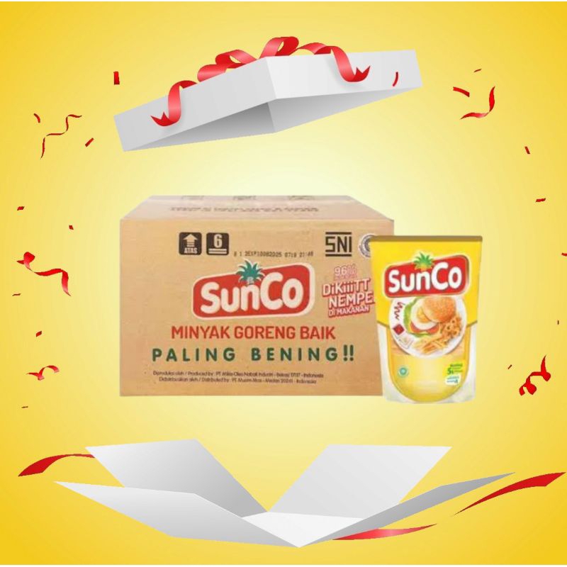 

Minyak Goreng Sunco 2 Liter 1 Dus