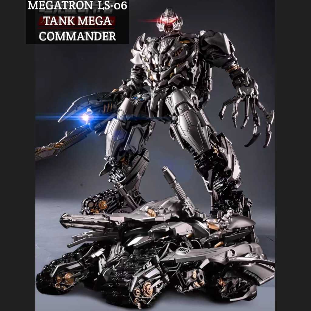 LS-06 Megatron Oversized Studio Series Deformation Robot Tank Mega Commander