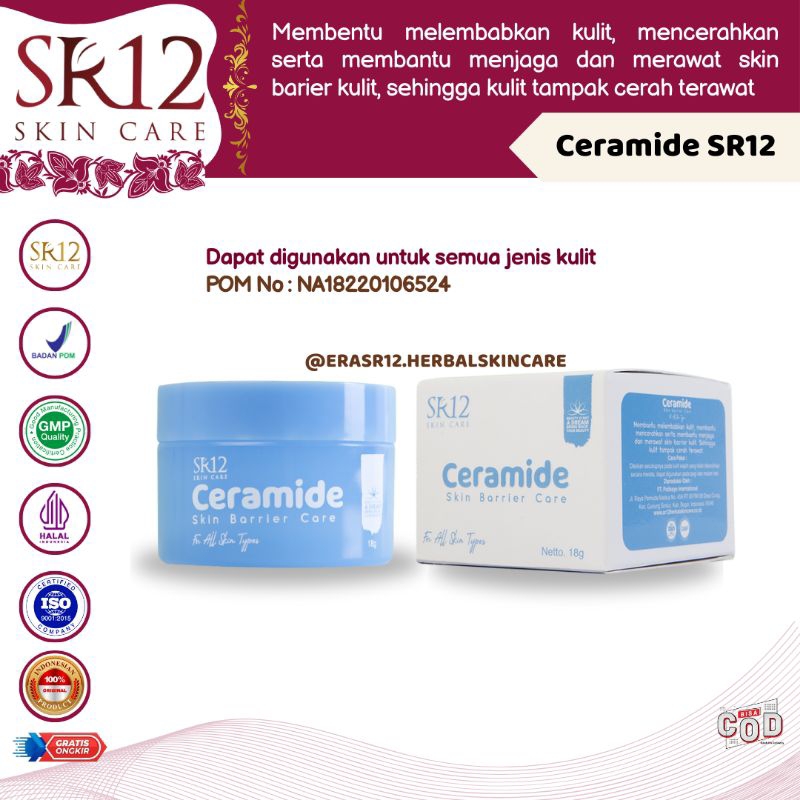 CERAMIDE SR12/ CERAMIDE/ PELEMBAB WAJAH/ SKIN BARIER