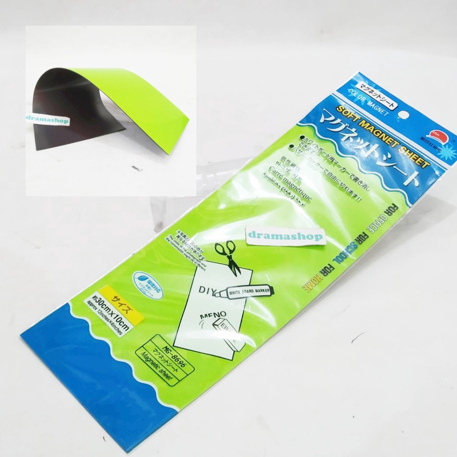 

FLAS SALE papan planner jadwal sticky note memo tulis tempel magnet lembar lembaran soft magnetic sheet kecil kulkas rak besi warna random