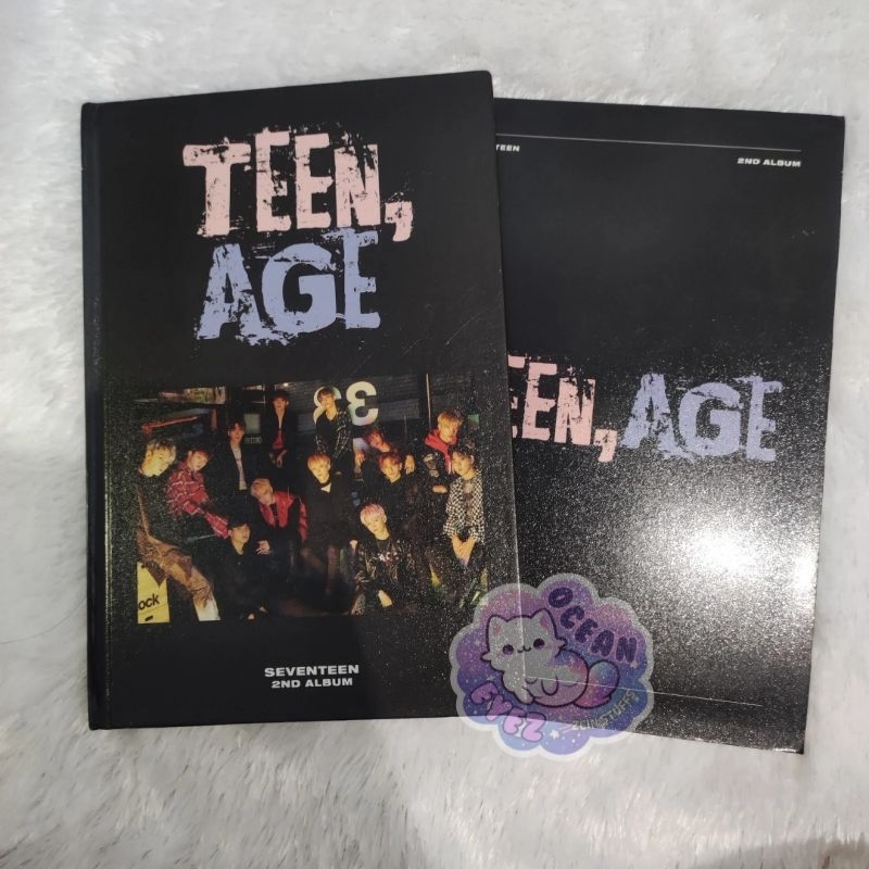 [READY UNSEALED] SEVENTEEN - TEEN AGE RS Ver. + poster