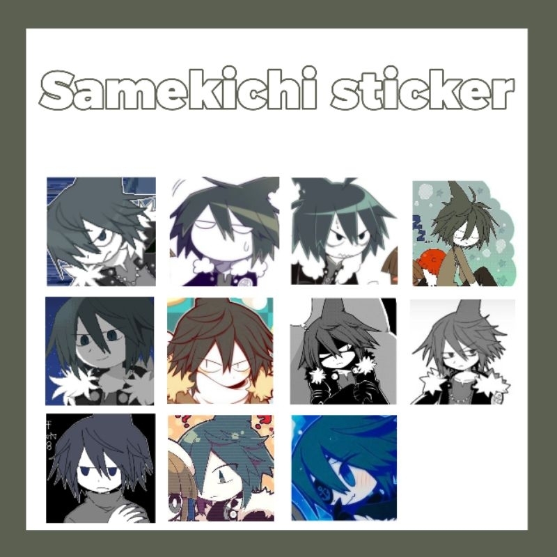 

Souvenir Samekichi sticker (okegom) wandonohara and the blue sea 1 set (free freebies)