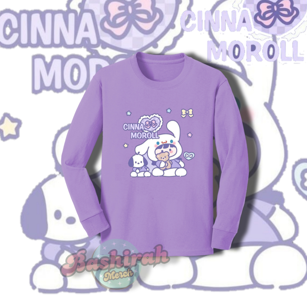 Kaos lengan panjang anak Cinnamorol / Kaos lengan panjang anak