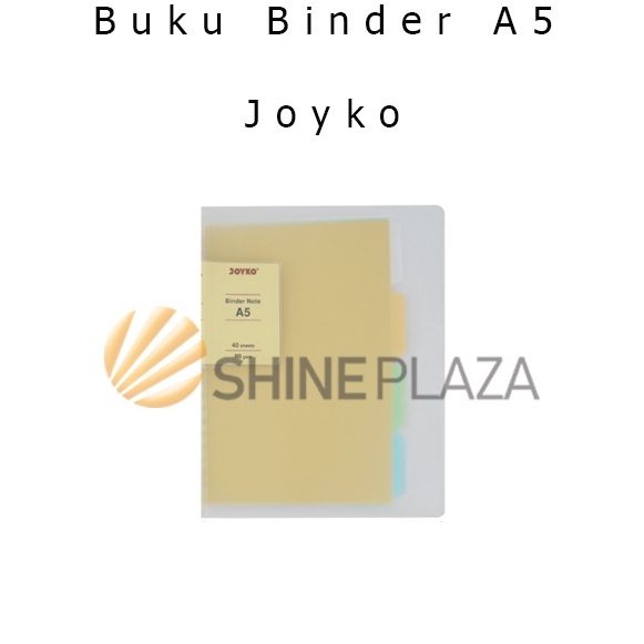 

KI3 Buku Binder Note A5 Joyko Transparan Loose Leaf Notebook A5 Clear Cover