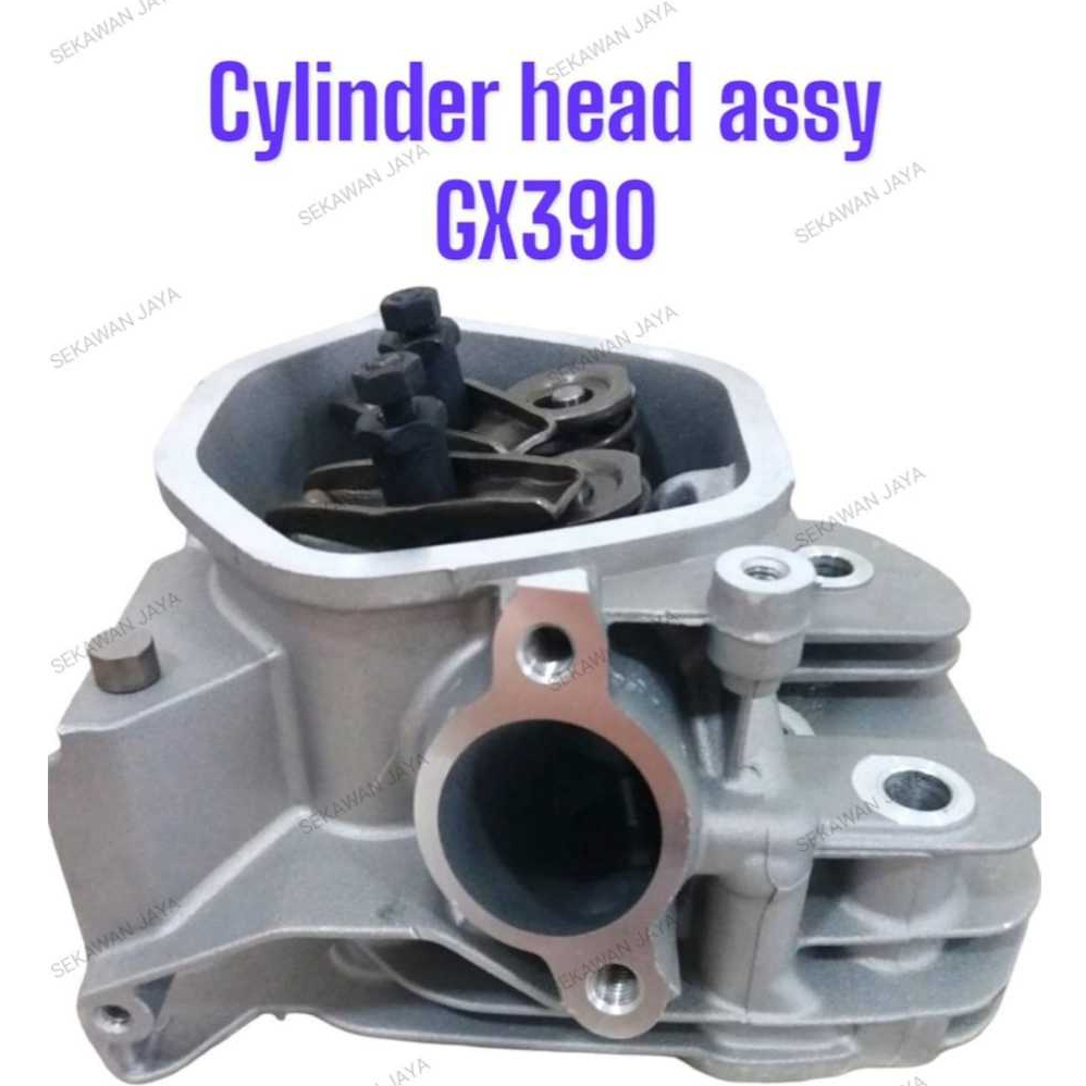 gx390 Cylinder Head Assy Deksel Mesin Penggerak GX390 GX 390 13 HP Genset Generator 5000 watt