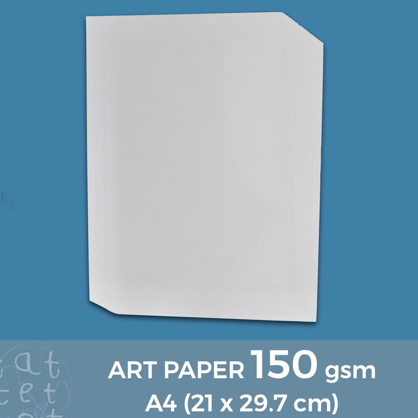 

Wow ART PAPER 15 GSM A4 KERTAS PER PAK 1 LEMBAR