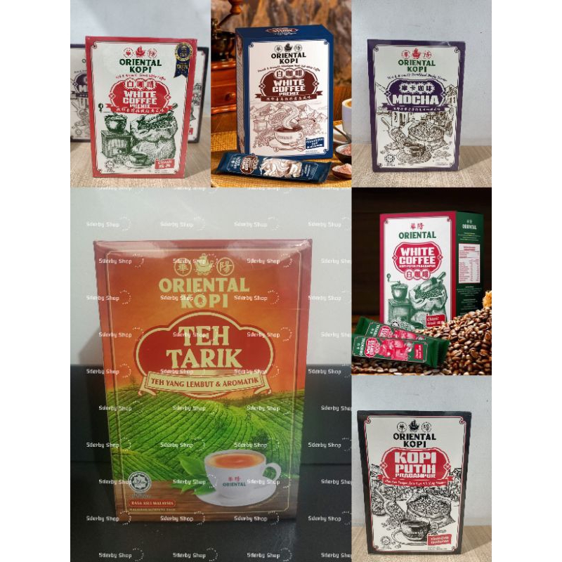 

Oriental Kopi Teh Tarik Original 1 Box isi 10 sachet