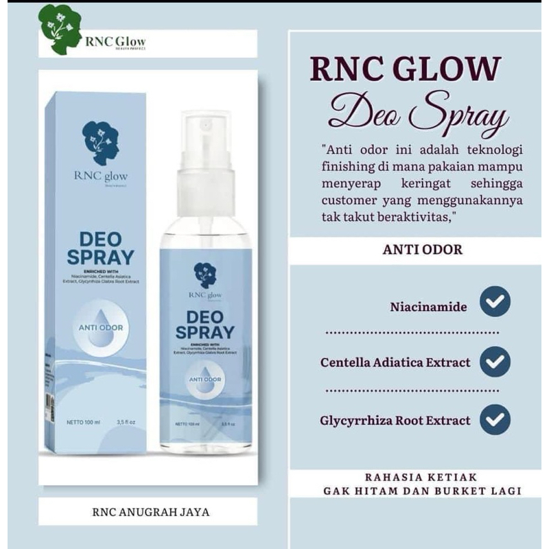 Deo spray Rnc Glow
