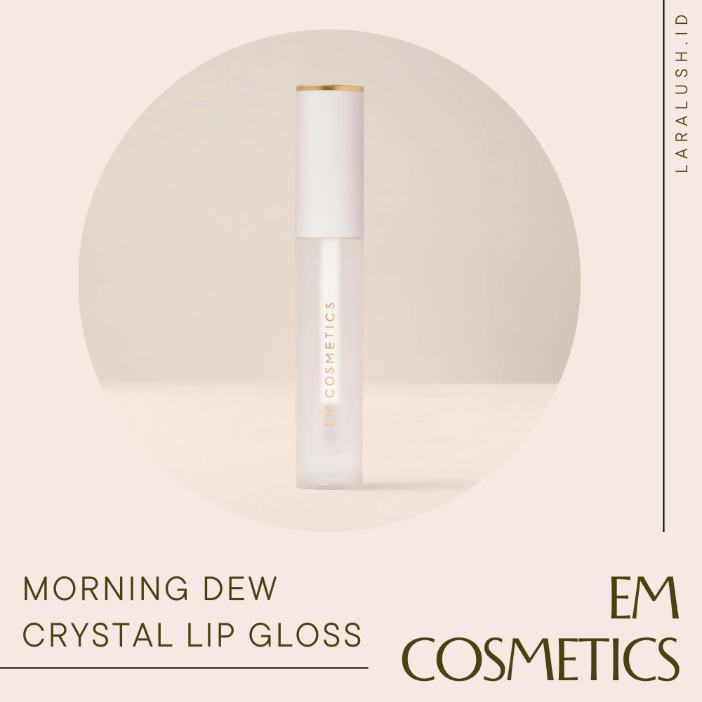 (READY) EM Cosmetics Quartz Morning Dew Crystal Lip Gloss