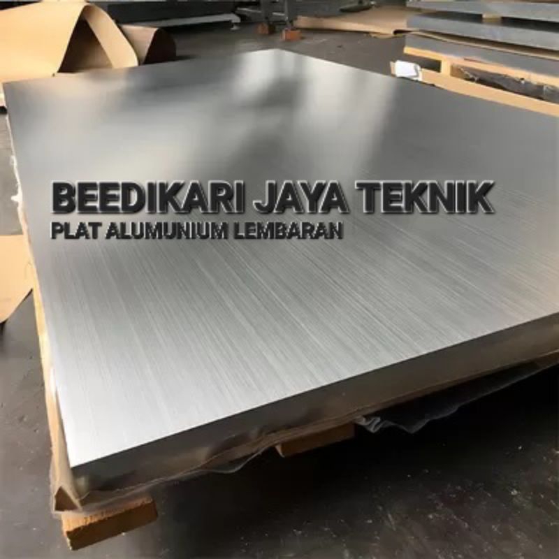 plat aluminium tebal 2mm × 200mm × 400mm plat aluminium