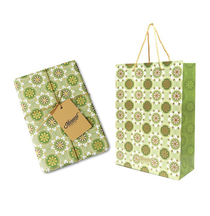 

NEW PRODUCT Paket Kertas Kado Paper Bag Idul Fitri Harvest Gift Set Karunia 3