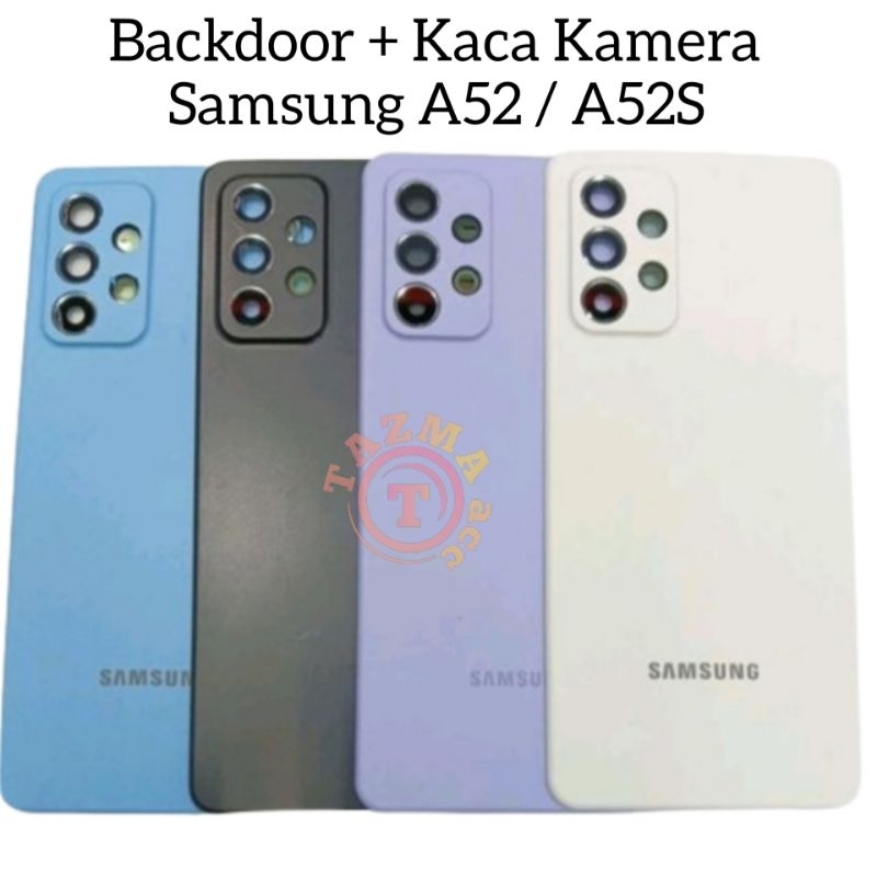 Samsung A52 Backdoor + Kaca Kamera / Casing Housing / Tutup Belakang SAMSUNG A52