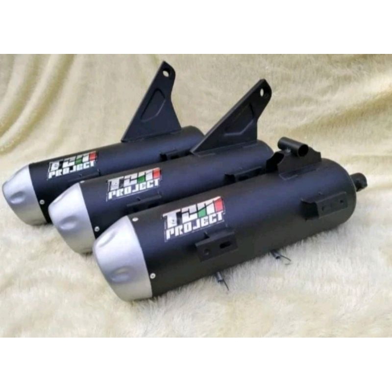 Knalpot standar racing Tsugigi matic Honda Beat/scoopy tahun 2020 kebawah tidak berisik suara bas ad