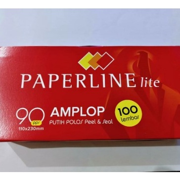 

KP8 AMPLOP PAPERLINE 9 PPS PUTIH POLOS AMPLOP UANG
