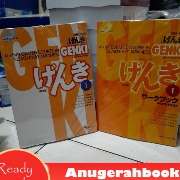 Super PROMO GENKI 1 An Integrated Course in Elementary Japanese Text book and Wor