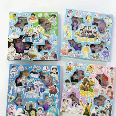 

sticker deco bts 1 lembar random